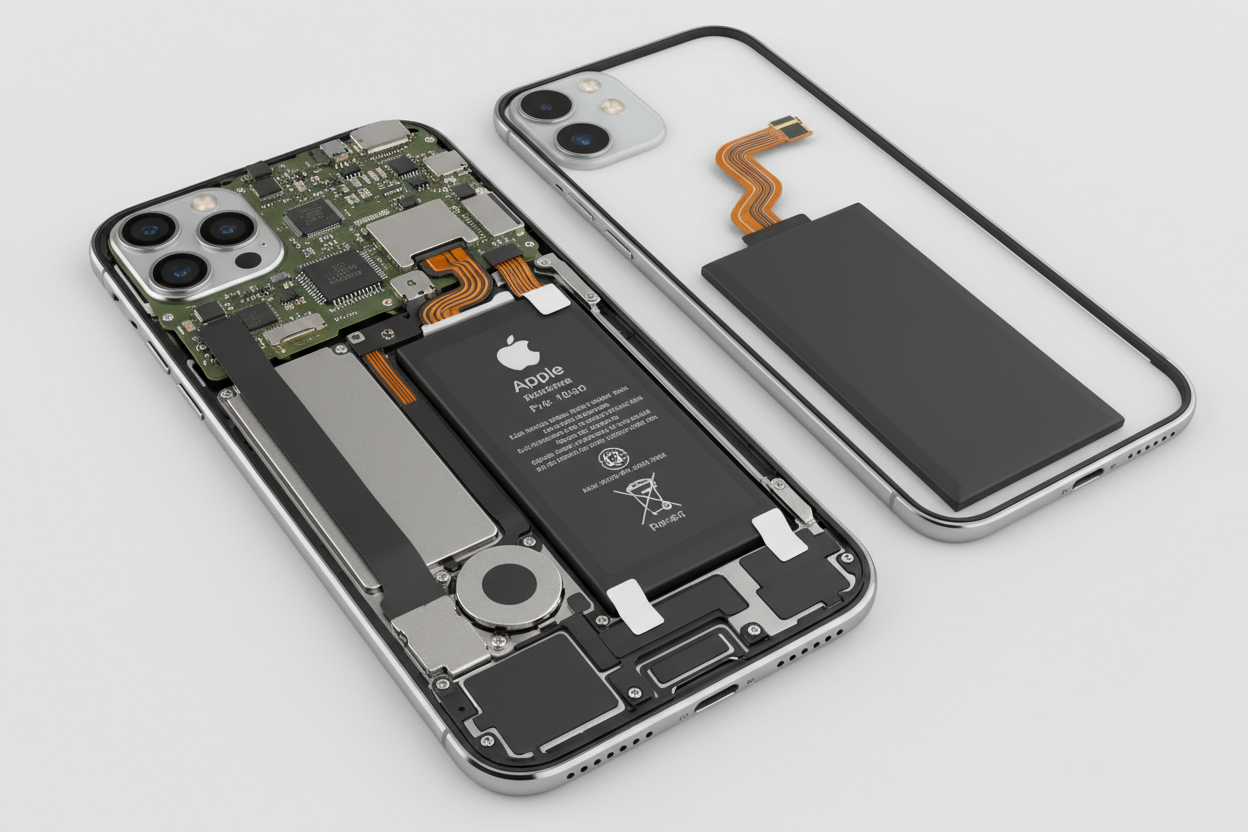 does not look like iphone internals